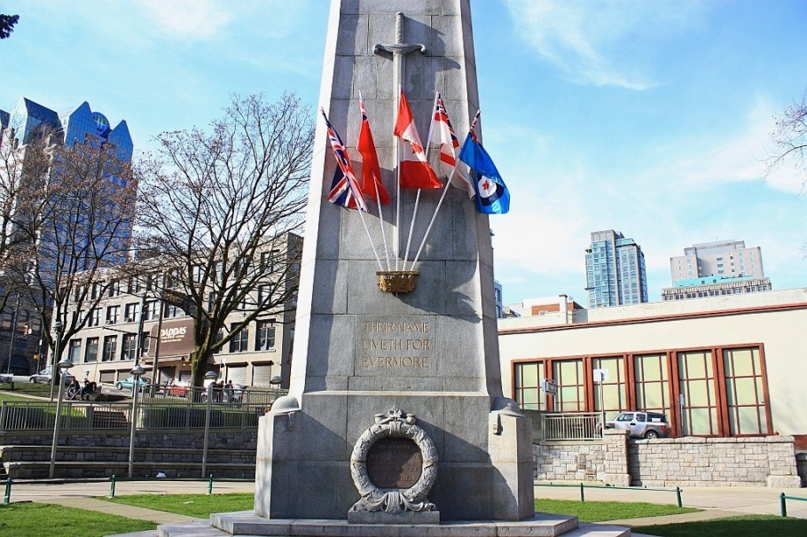 Cenotaph (West Hastings & Cambie), Vancouver, BC, Canada