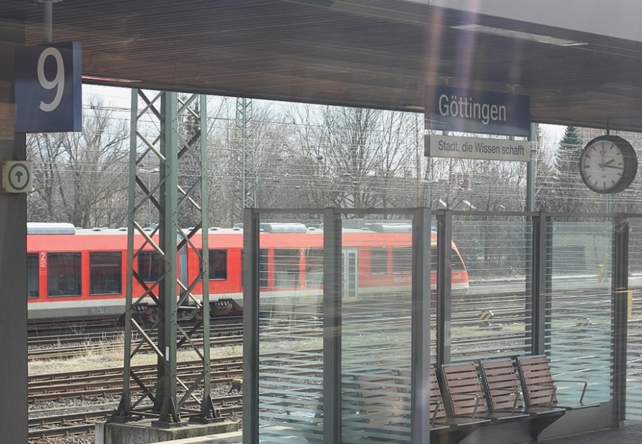 ICE599, InterCity Express 599, Berlin to Frankfurt, Deutsche Bahn, Germany