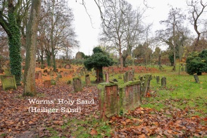 Holy Sand, Jewish cemetery, Worms, Warmaisa, Schum Cities, Rheinland-Pfalz, Rhineland-Palatinate, Germany, fotoeins.com