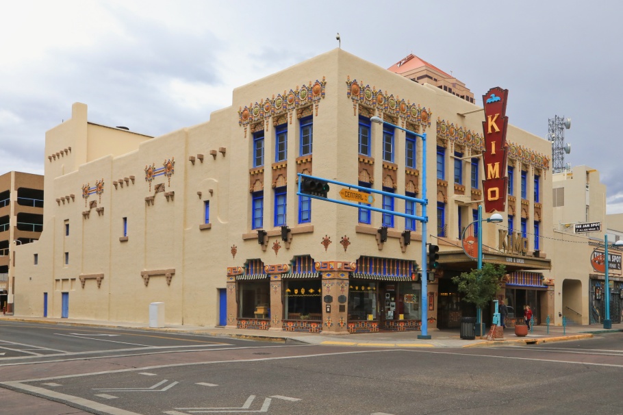 Kimo Theatre, Central Avenue, Albuquerque, New Mexico, USA, fotoeins.com
