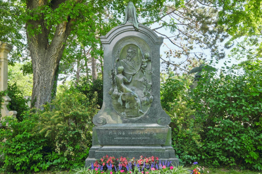 Hans Makart, Wiener Zentralfriedhof, Wien, Vienna, Austria, Österreich, fotoeins.com