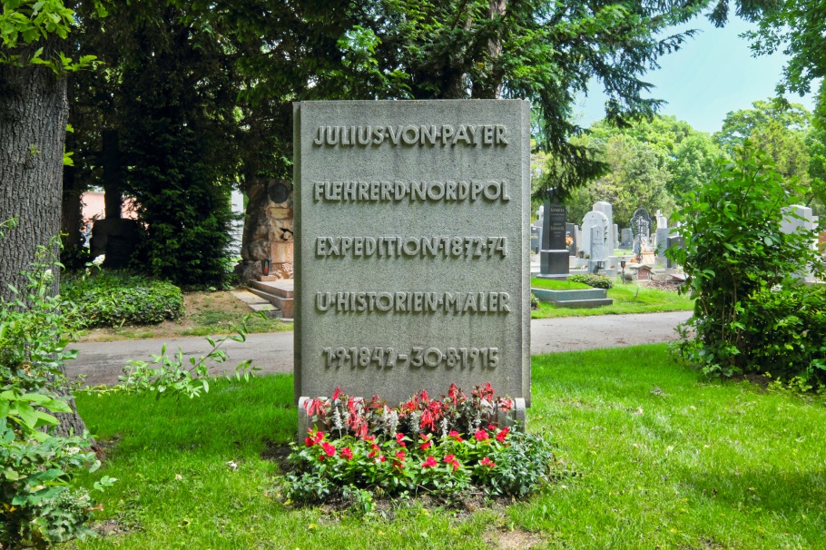Julius von Payer, Wiener Zentralfriedhof, Wien, Vienna, Austria, Österreich, fotoeins.com
