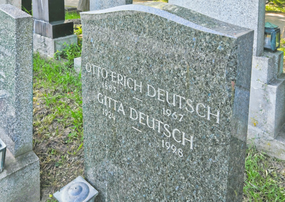 Otto Deutsch, Gitta Deutsch, Wiener Zentralfriedhof, Wien, Vienna, Austria, Österreich, fotoeins.com
