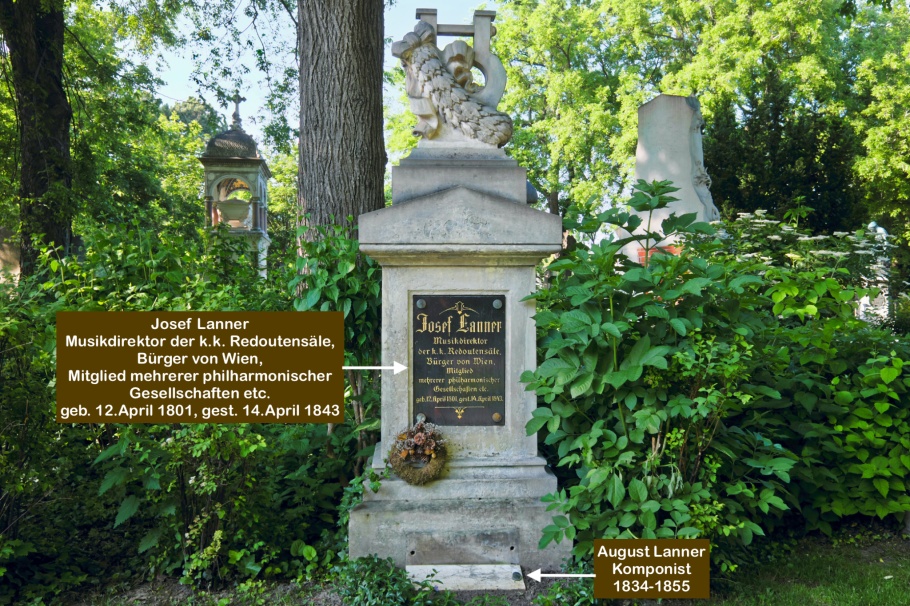 Josef Lanner, Wiener Zentralfriedhof, Wien, Vienna, Austria, Österreich, fotoeins.com