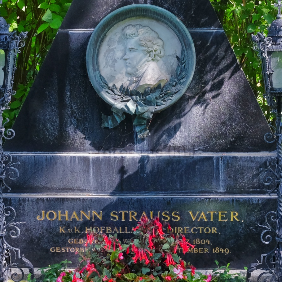 Johann Strauss I, Wiener Zentralfriedhof, Wien, Vienna, Austria, Österreich, fotoeins.com