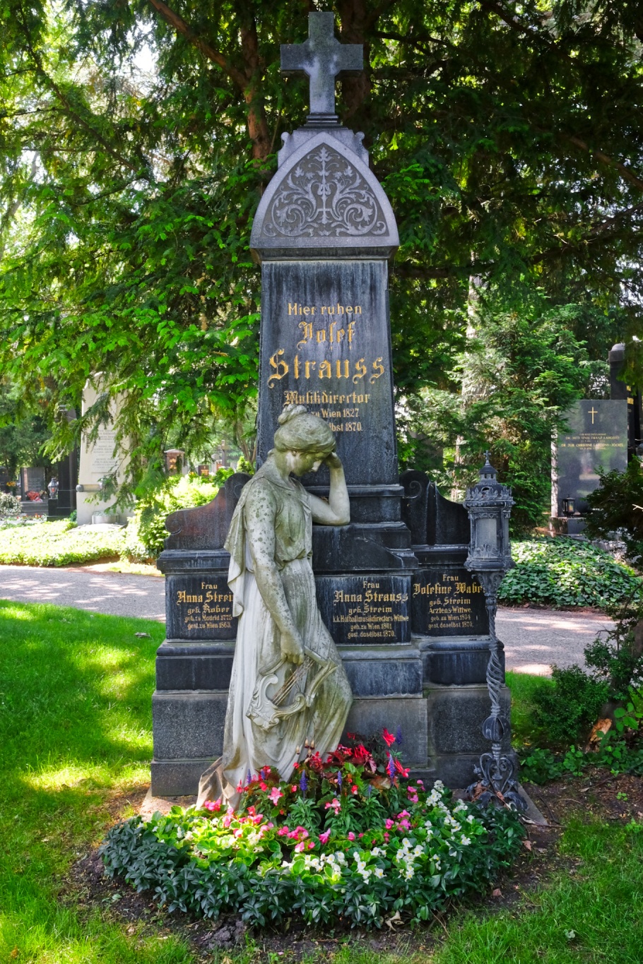 Josef "Pepi" Strauss, Wiener Zentralfriedhof, Wien, Vienna, Austria, Österreich, fotoeins.com