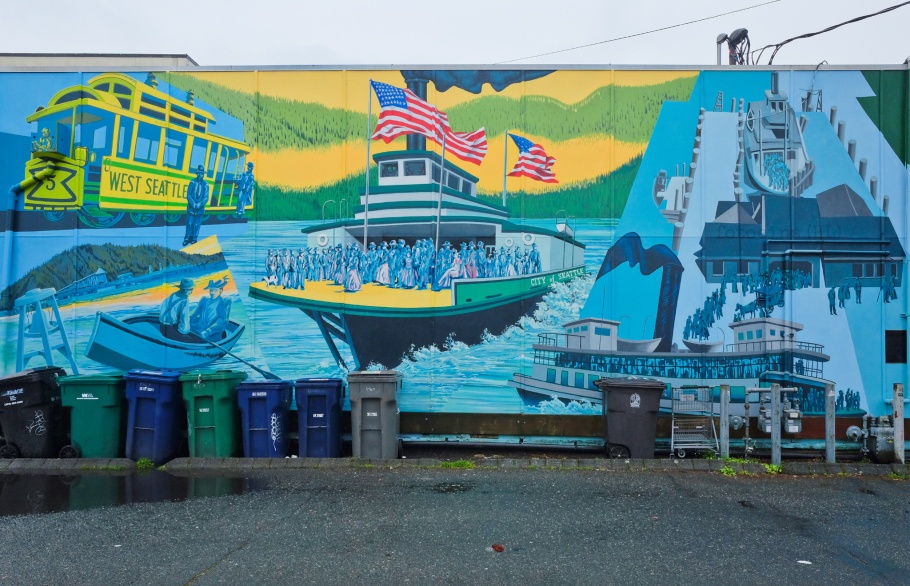 West Seattle Ferries, Bill Garnett, West Seattle, Seattle, Washington, USA, fotoeins.com