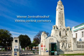 Tor 2, Wiener Zentralfriedhof, Wien, Vienna, Austria, Österreich, fotoeins.com